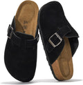 Project Cloud Genuine Leather Footbed Clogs for Women - Memory
