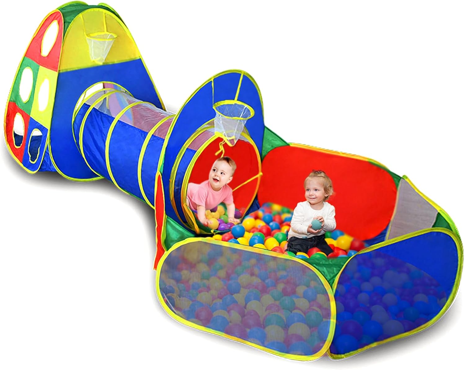 Kyiduo Kids 3-in-1 Play Tent Set - Indoor/Outdoor Fun!