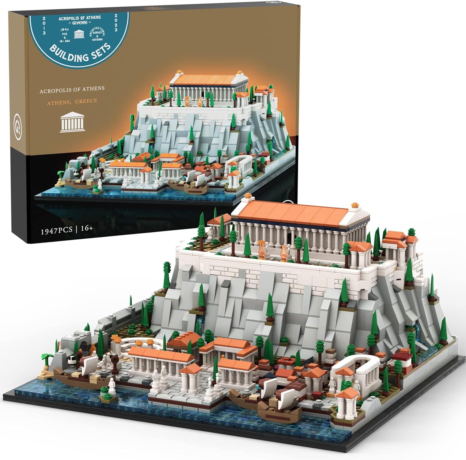 Architecture Landmark Collection The Acropolis Building Set