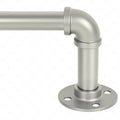 Upgrade Seamless Blackout Curtain Rod 120-240 in - Heavy Duty Wrap