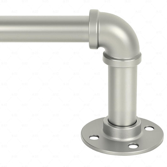 Upgrade Seamless Blackout Curtain Rods for Windows 32 to 88 in
