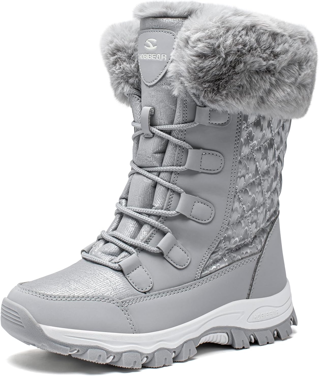 HOBIBEAR Women's Winter Snow Boots Waterproof Warm Booties