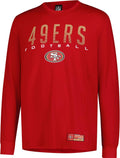 Ultra Game NFL Official Game Day Long Sleeve T-Shirt (Style JWPJ)