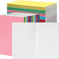 48 Pack A5 Lined Kraft Notebooks 8.3x5.5 in - Bulk Travel Journals