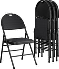Comfortable XL Folding Chairs x4 - 300 lb. Weight Capacity