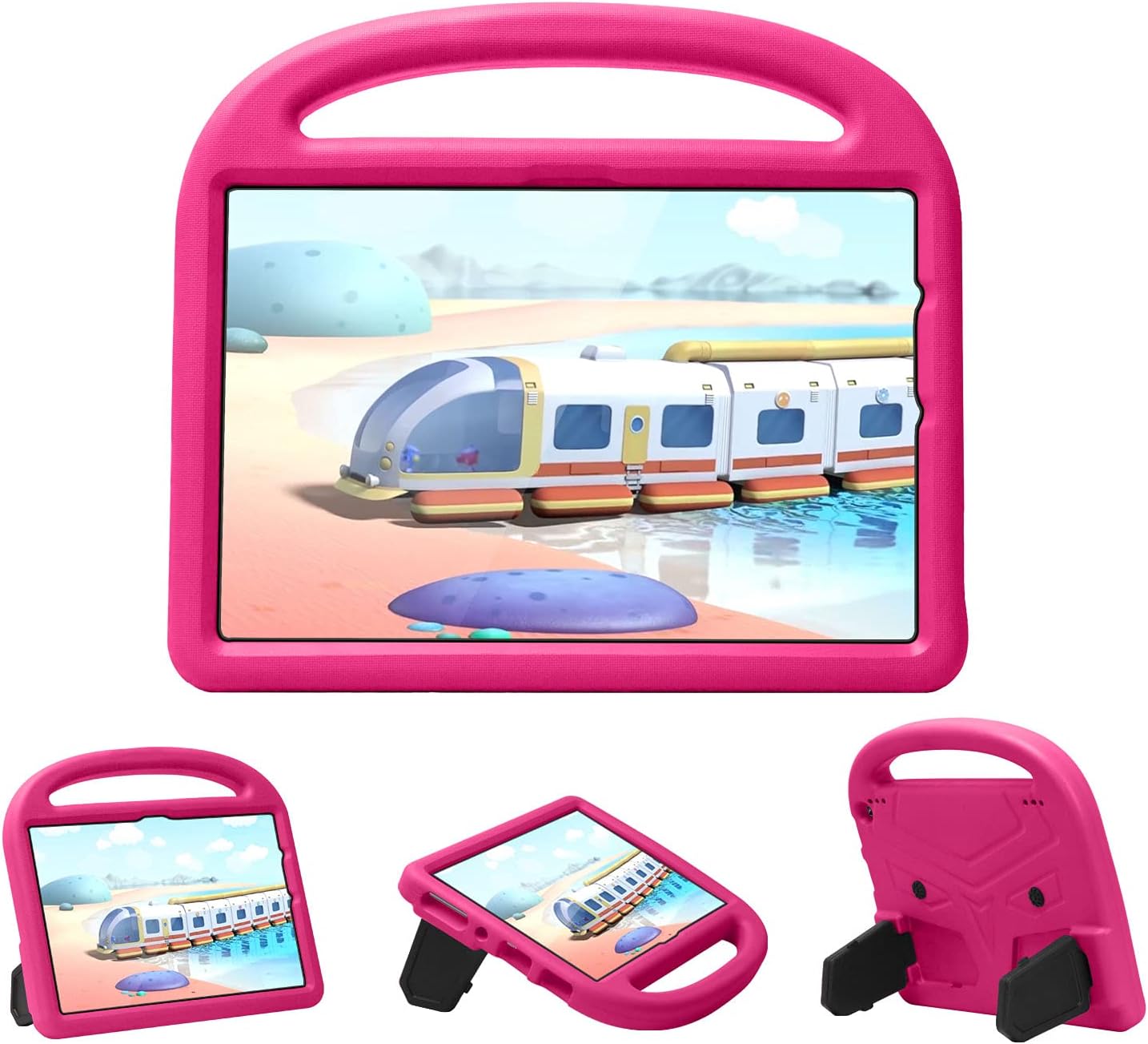 All-New Fire HD 10 Kids Case with Handle and Kickstand in Pink