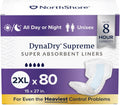 NorthShore DynaDry Supreme Liners 2X-Large - High Absorbency