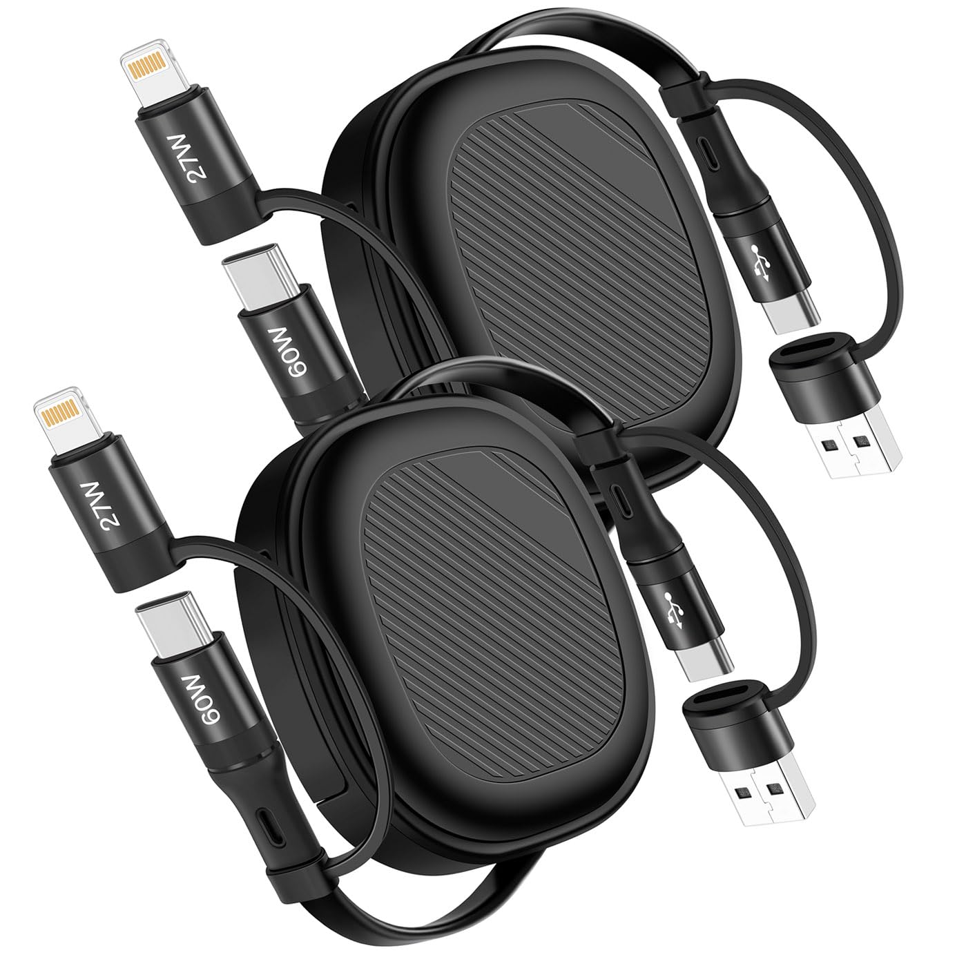 5-in-1 Fast Charging Cable Set - Lightning Speed!