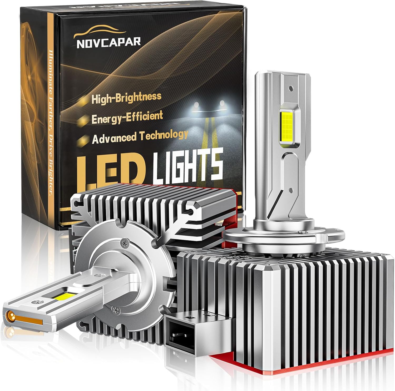 D3S LED Bulb 120W High Power 24000LM for Night Driving