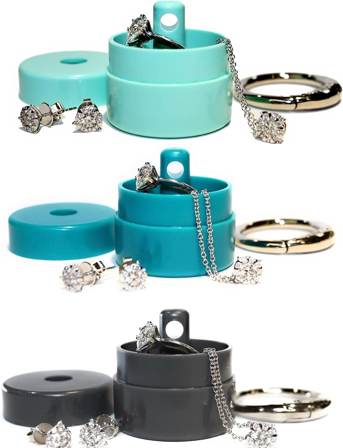 Lion Latch Travel Jewelry Box Case - Secure Your Valuables