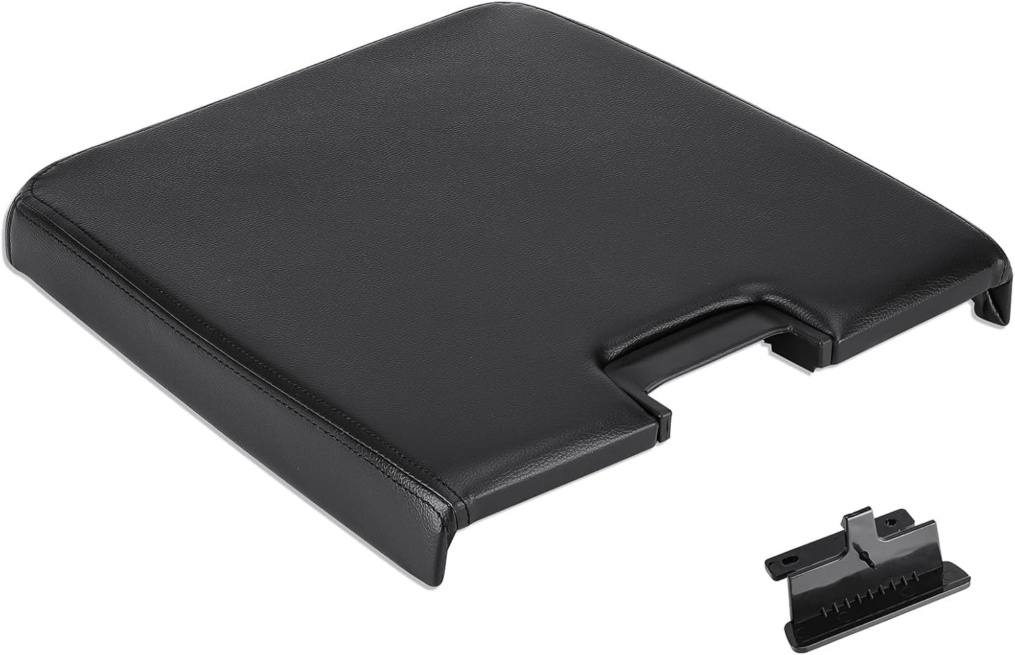 Black Center Console Lid Armrest Box Cover for Chevy & GMC Models