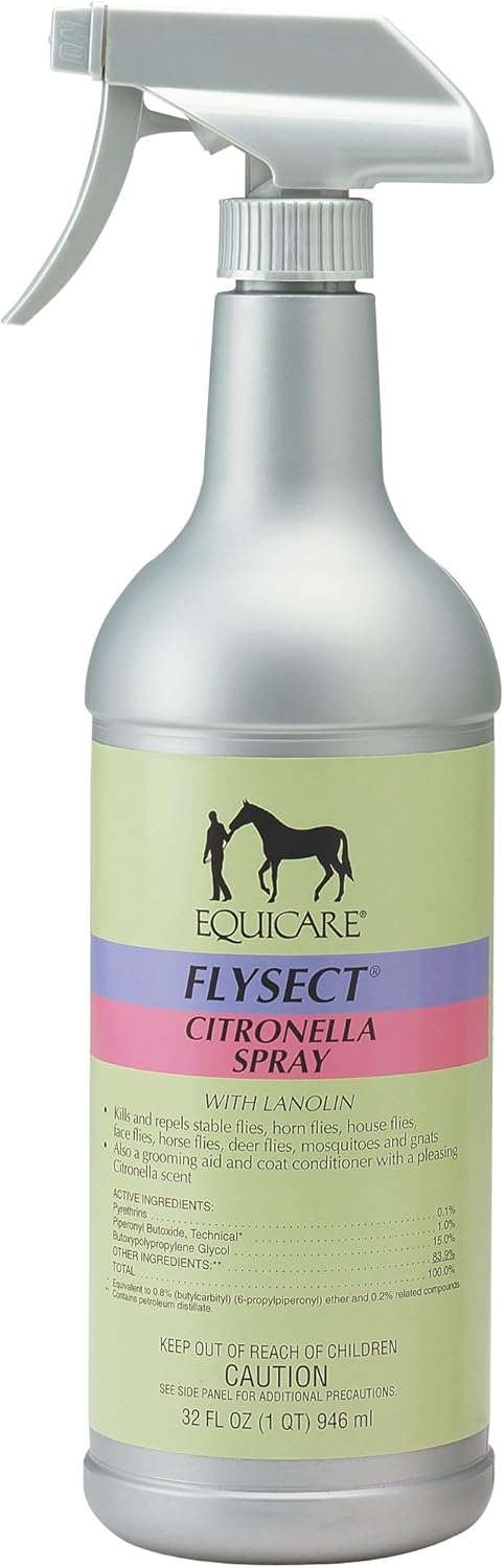 Farnam Equicare Flysect Citronella Spray for Effective Insect Control