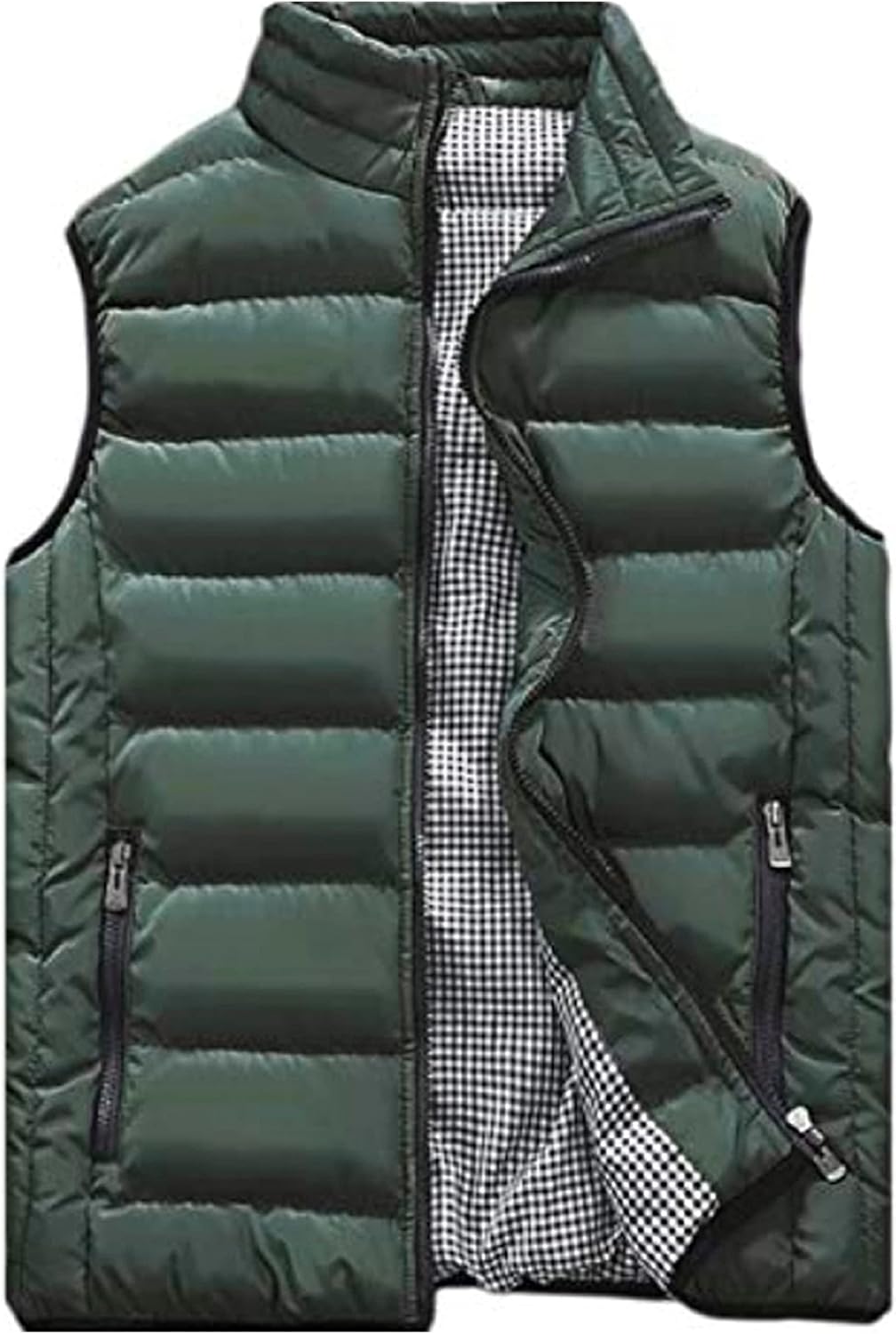 XinYangNi Mens Puffer Vest for Winter Warmth and Style