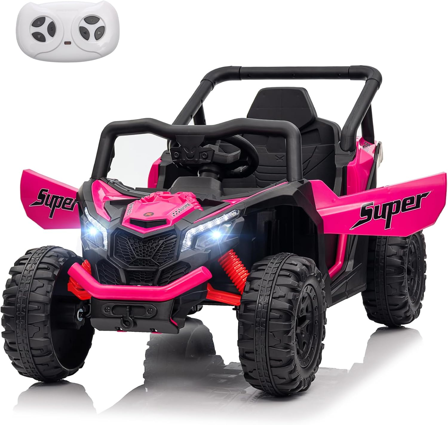 Electric Car for Kids Age 3-5 with Remote Control and Music
