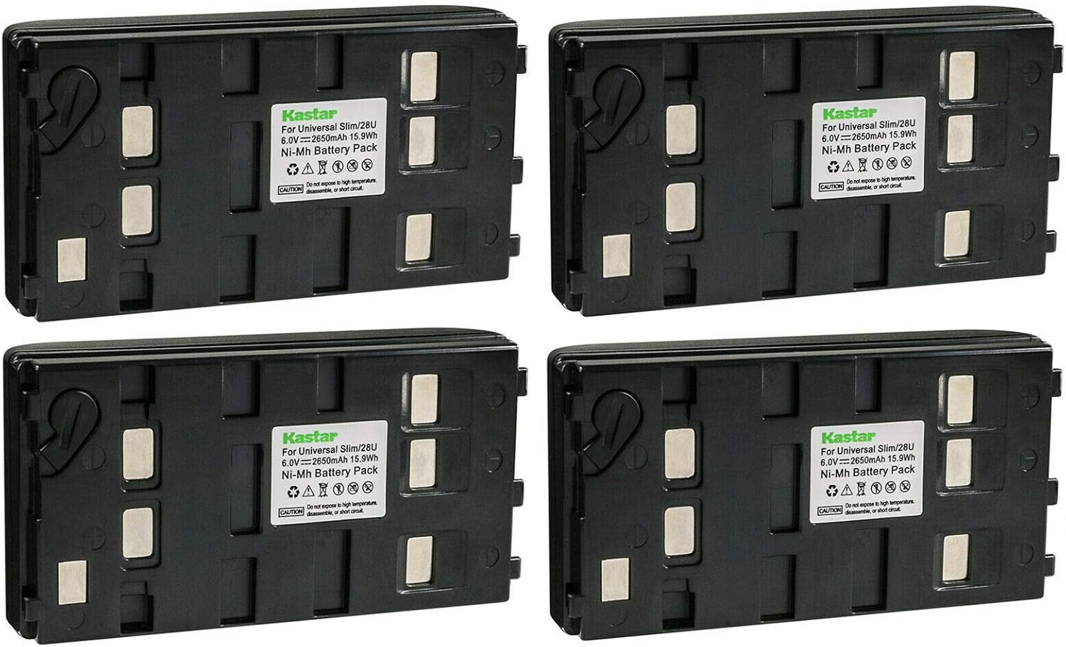 Kastar 4-Pack Battery Replacement for Energizer and More