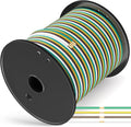 100FT Trailer Wiring Harness 14 Gauge 4 Wire Spool - Long Reach