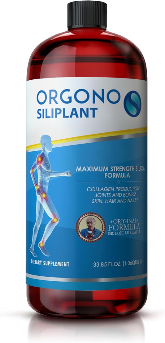 Orgono Living Silica Siliplant: Vegan Collagen Booster for Skin