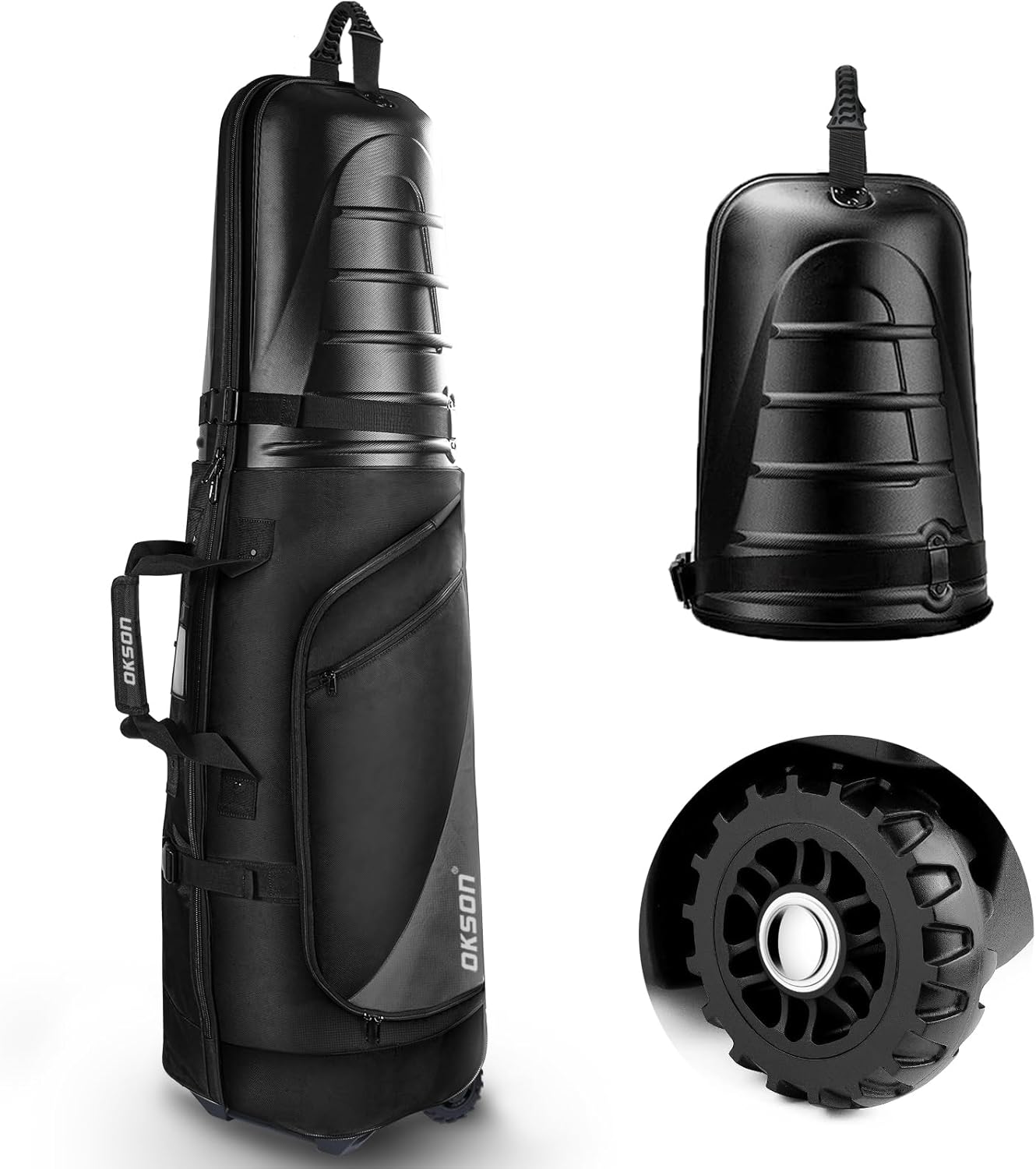 OKSON Golf Travel Bag - Ultimate Club Protection