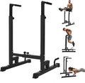 Yes4All Dip Stand 500 LBS Capacity - Adjustable 80 Levels Dip Bars