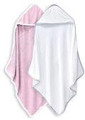 Ultra Soft Baby Bath Towels - Rayon Made from Bamboo, 2 Pack