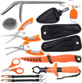 Fishing Tool Kit 12 Pcs Fishing Pliers Set - Complete Tackle Tools
