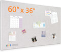 Large Bulletin Board 60in x 36in Foldable Felt Cork Board