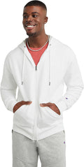Champion Men's Zip-Up Hoodie Powerblend - Durable Everyday Comfort