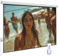 110in Motorized Projector Screen 16:9 - Electric Drop with Remote