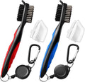 Ultimate Golf Club Brush with Retractable Zip-line