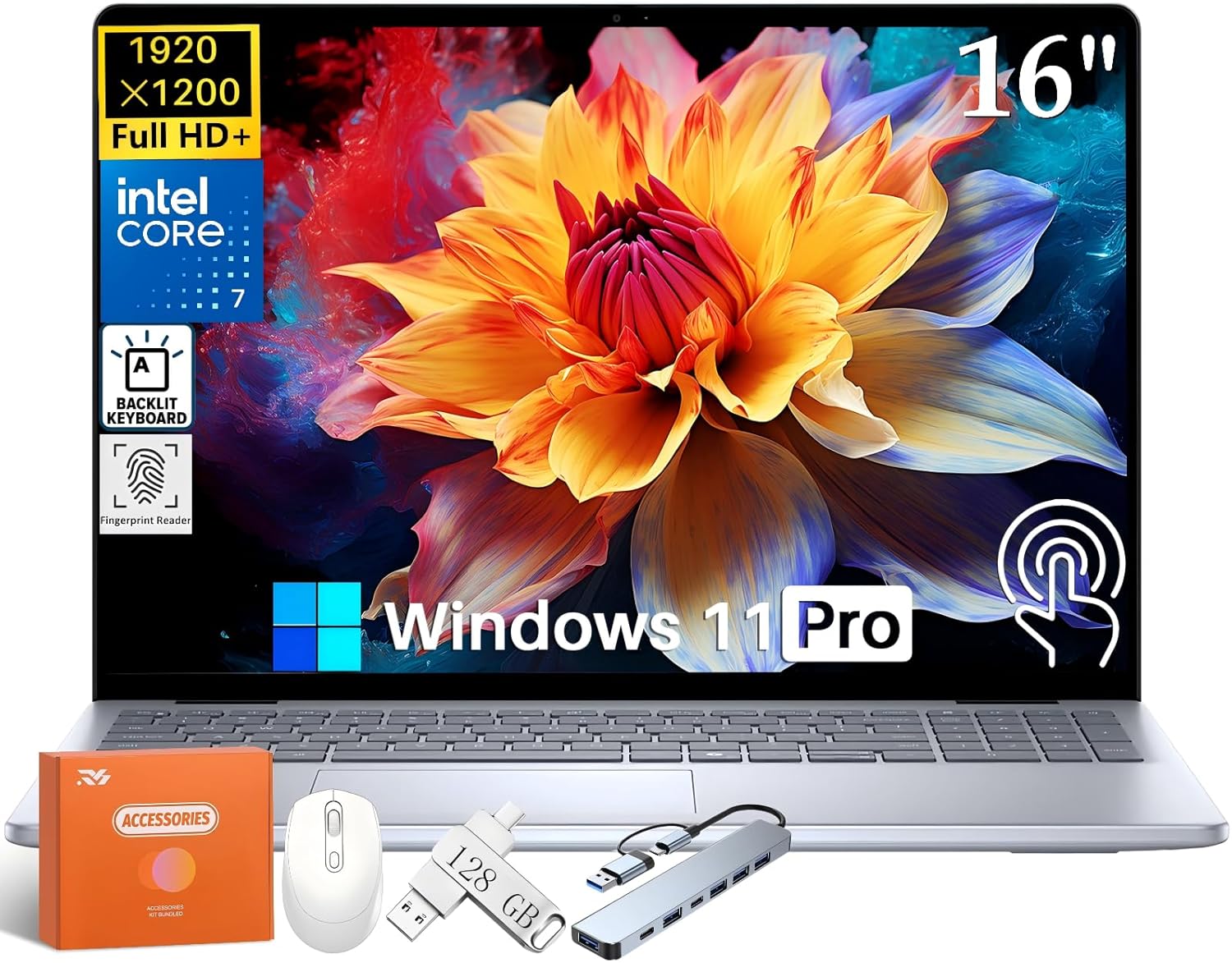 Dell Inspiron 16 5640 Touchscreen Laptop for Business & Study