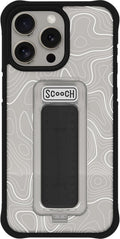 Scooch Wingman iPhone 15 Pro Max Case with Stand - Topography