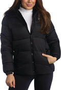 Reebok Womens Puffer Jacket - Heavyweight Quilted Parka Winter Coat it