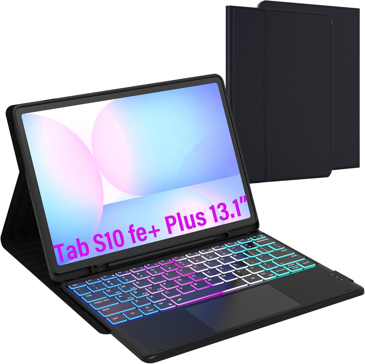Samsung Galaxy Tab S10 FE+ Plus 13.1in Keyboard Case with Trackpad