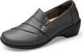 KORDAL Women's Comfortable Lightweight Leather Loafers - Everyday