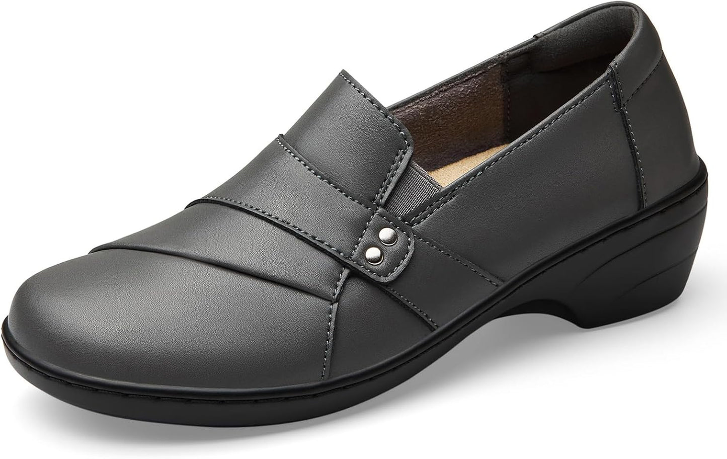 KORDAL Women's Comfortable Leather Loafers for Everyday Use
