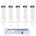 60ml Syringe for Liquid 50 Pack - Large Plastic Syringes with Adapters
