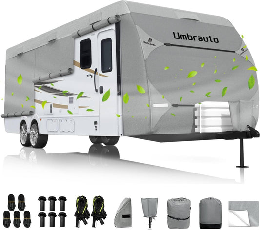 Umbrauto RV Cover for 22-24ft Travel Trailers: Lightweight & Durable