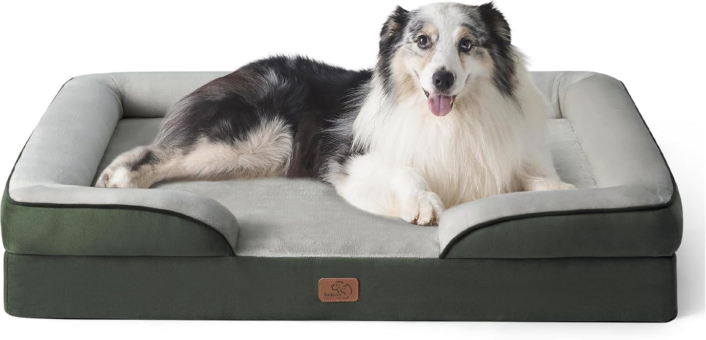 Bedsure XL Orthopedic Dog Bed for Extra Large Dogs Comfort