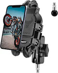 Motorcycle Bike Phone Mount with Vibration Dampener - Secure Handlebar