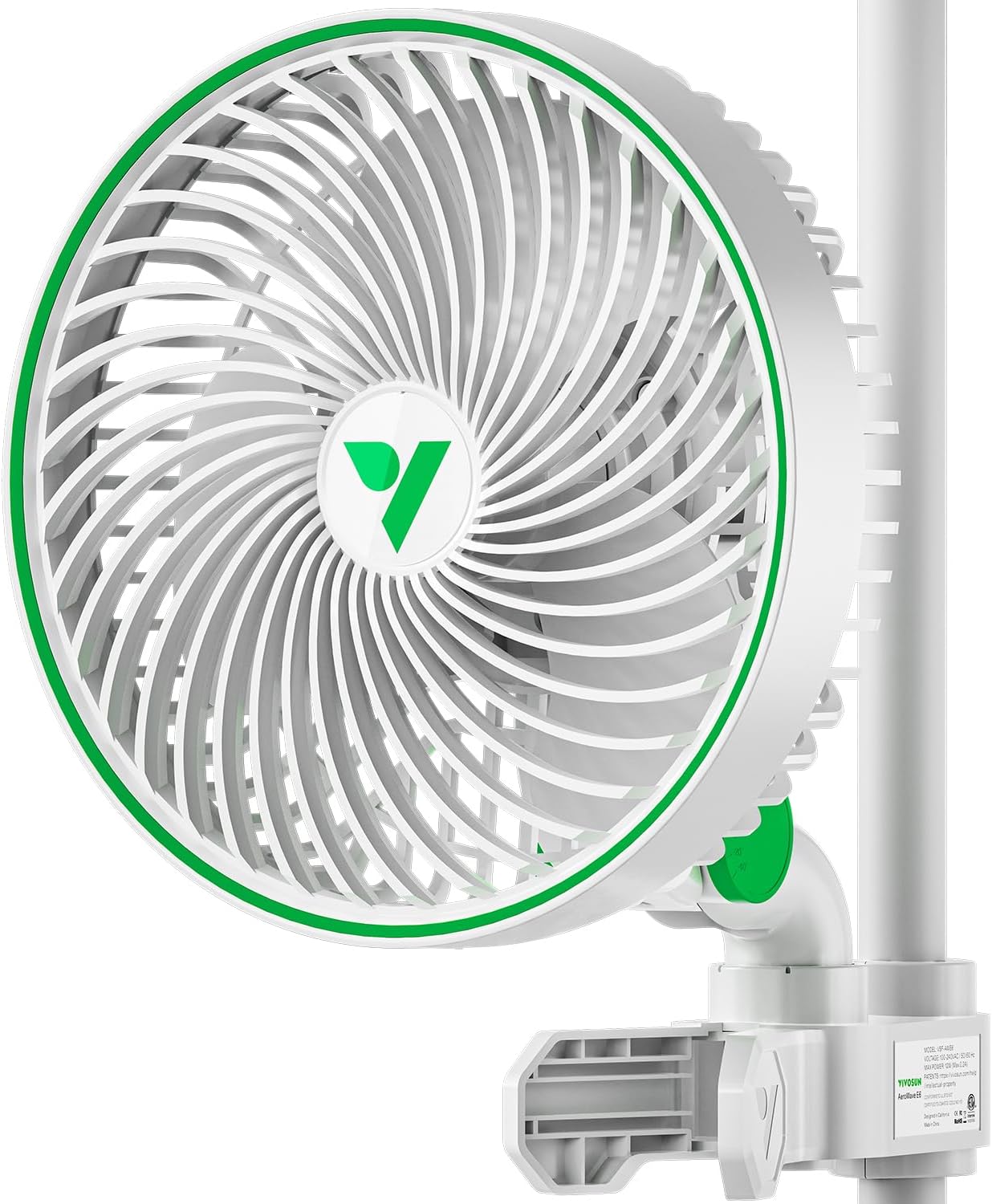 VIVOSUN AeroWave E6 Grow Tent Fan with Smart Wifi Control