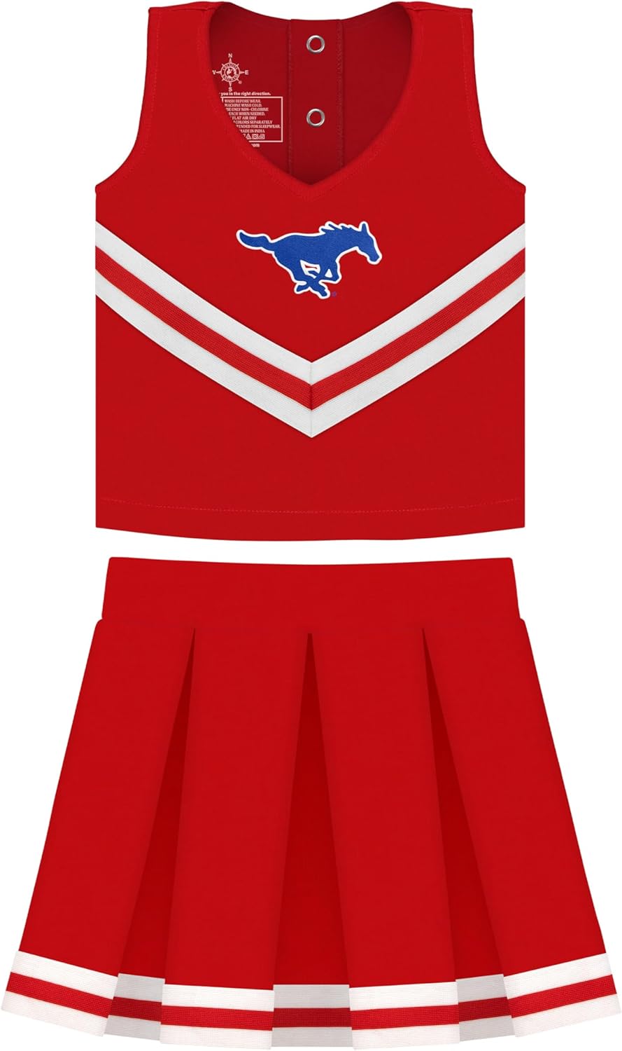 College Baby Youth Cheerleader Dress 3 Piece Set for Little Ones