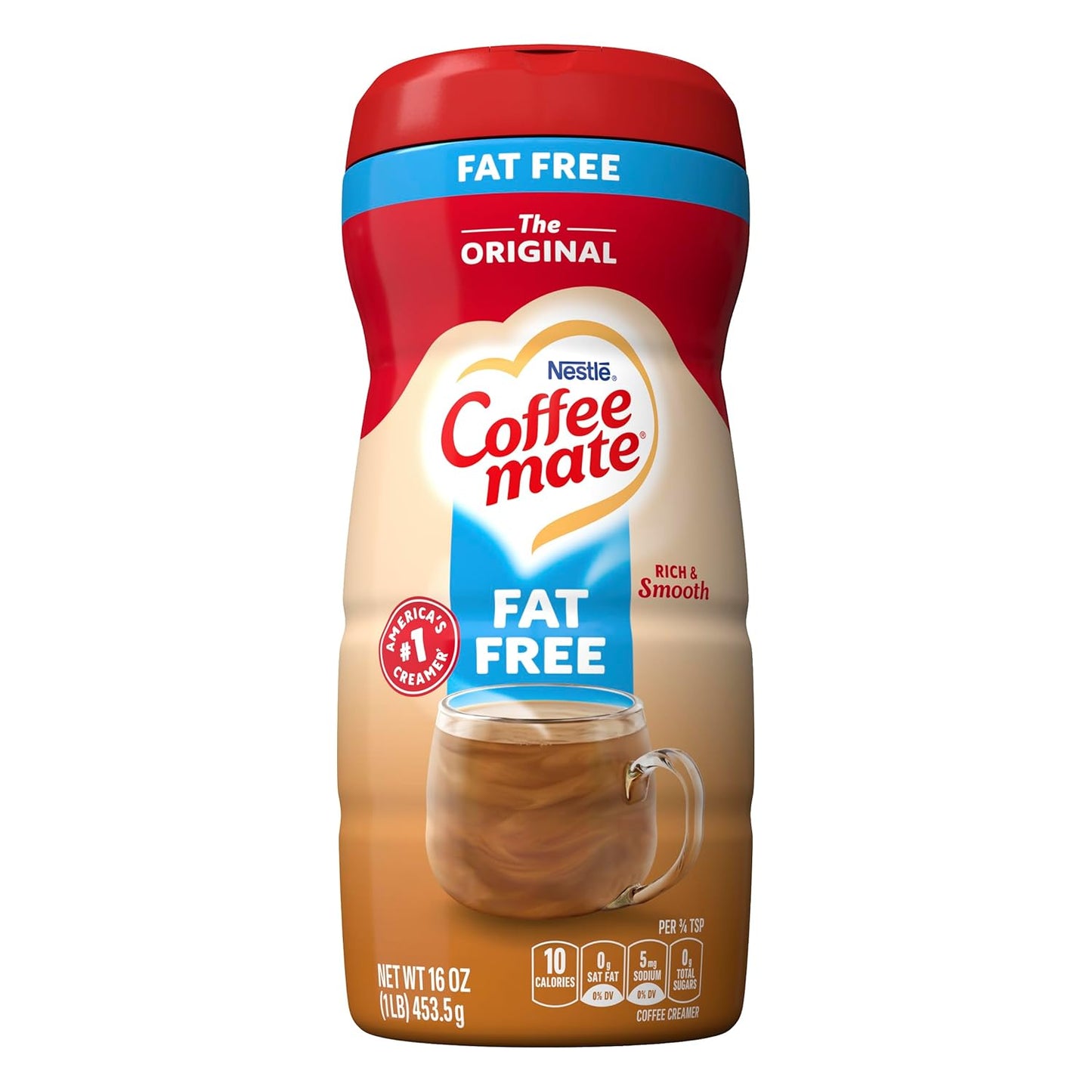 Coffee mate Original Fat Free Powdered Creamer 12 Pack 16 Oz