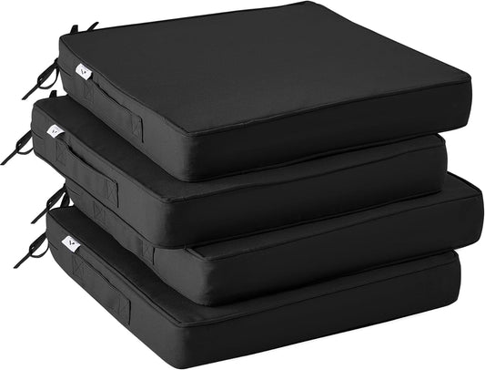 Outdoor Chair Cushions Set of 4 for Comfortable Patio Seating