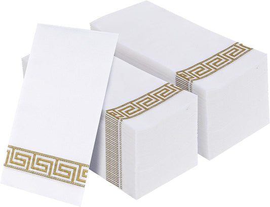 Soft & Absorbent Disposable Guest Towels - 200 Pack