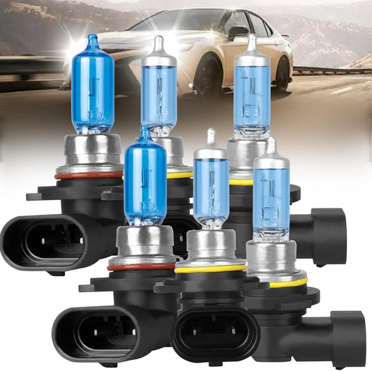Fit for Toyota Camry 2002-2006 Halogen Headlight Bulbs Combo
