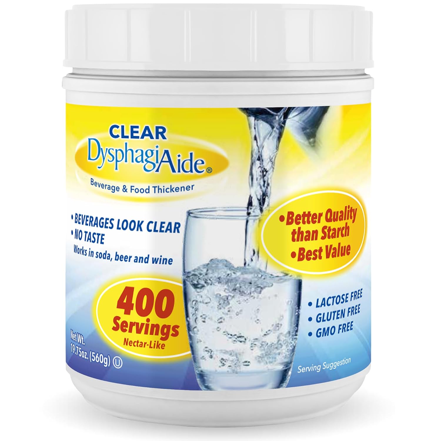 Clear DysphagiAide Thickener Powder - Instant Solution for Dysphagia