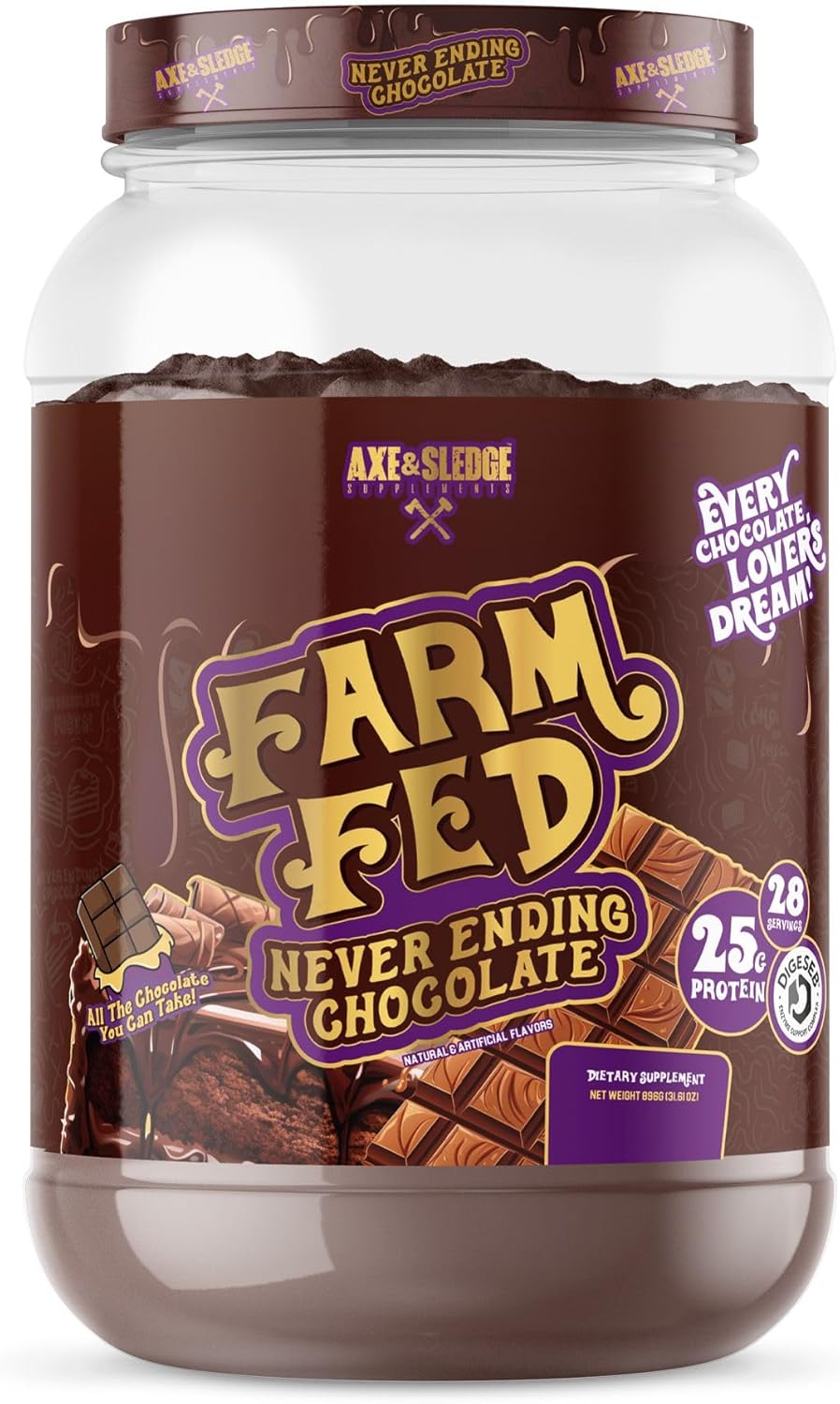 Farm Fed Grass-Fed Whey Protein Isolate with Digestive Enzymes