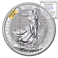 1997 - Present GB 1 oz Silver Britannia Coin Brilliant Uncirculated