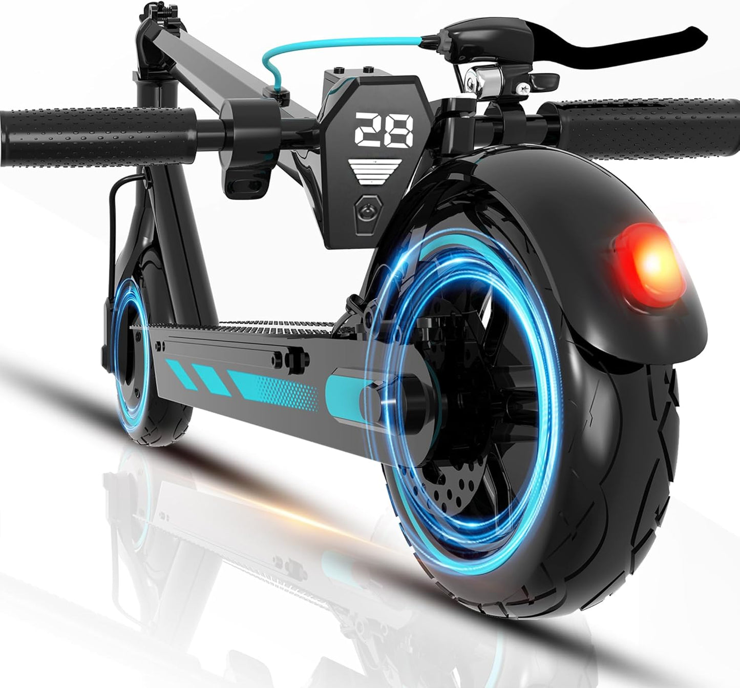 Electric Scooter for Adults with 28 MPH Speed and App Control
