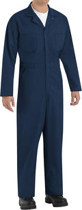 Red Kap Men's Tall Twill Action Back Coverall - Durable Workwear